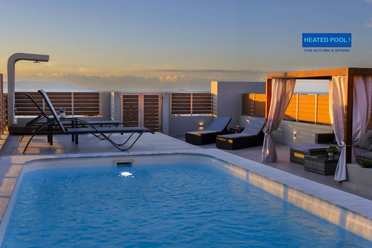 Blue Velvet Coast Luxury Villas Kokkini Hani Esterno foto