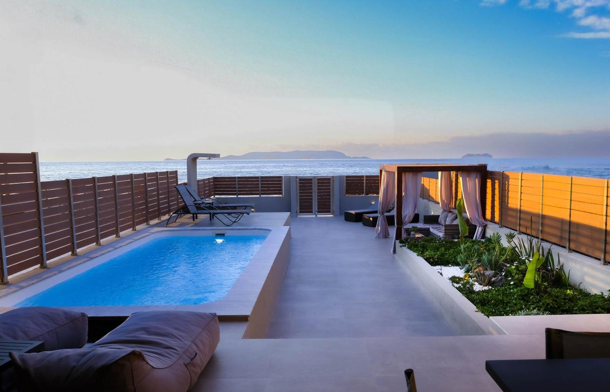 Blue Velvet Coast Luxury Villas Kokkini Hani Esterno foto